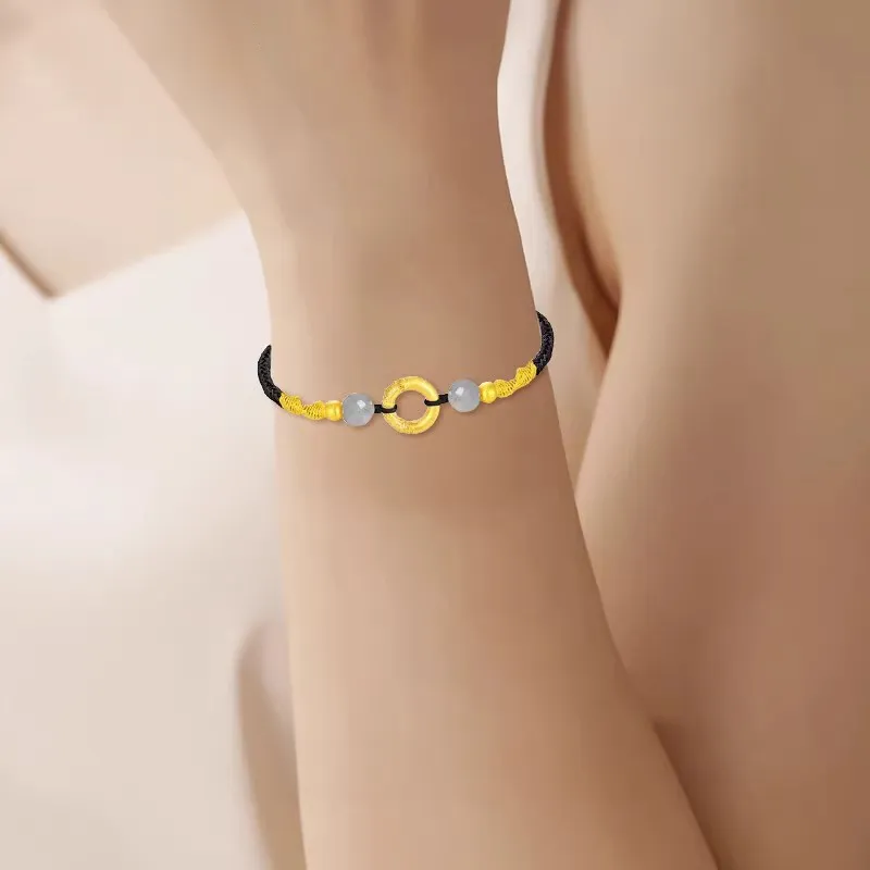 Qing Yi Gold Bracelet Unisex-3