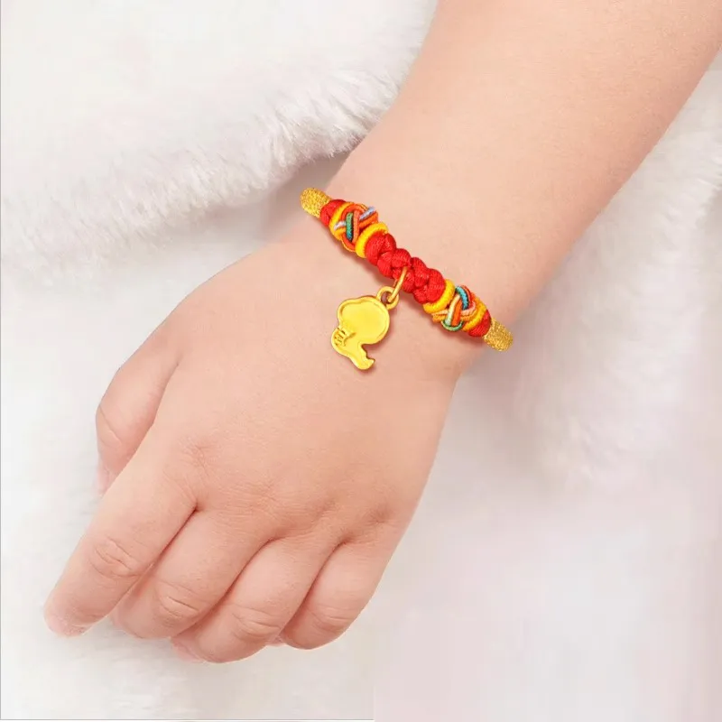 Qing Yi Gold Bracelet Unisex-5