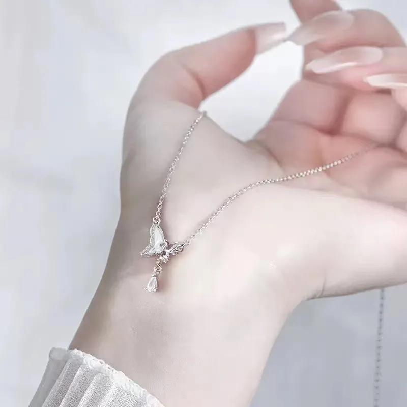 Qing Yi 925 Sterling Silver Necklaces Unisex-2