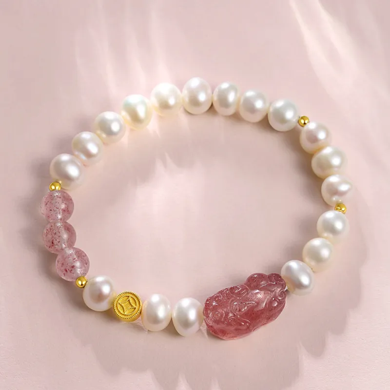 Qing Yi Freshwater Pearl Bracelets Women's-4