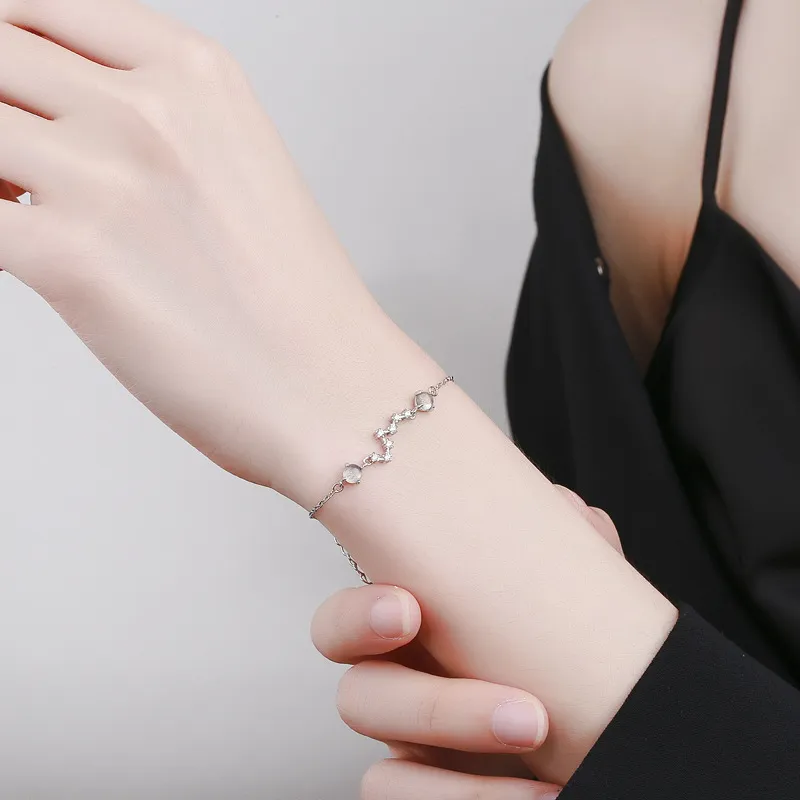 Qing Yi 925 Sterling Silver Bracelets Unisex-2