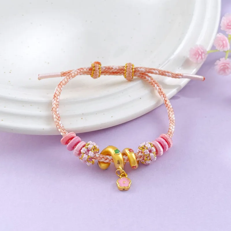 Qing Yi Gold Bracelet Unisex-2