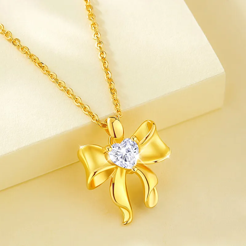 Qing Yi 999 Fine Silver Necklaces Women's-3