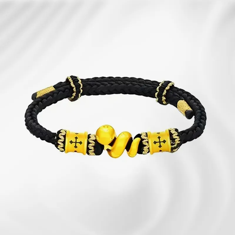 Qing Yi Gold Bracelet Unisex-2