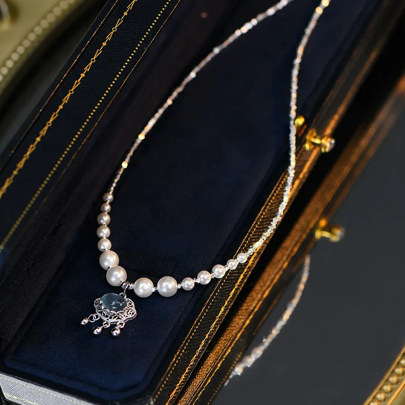 Qing Yi 925 Sterling Silver Necklaces Women's-1