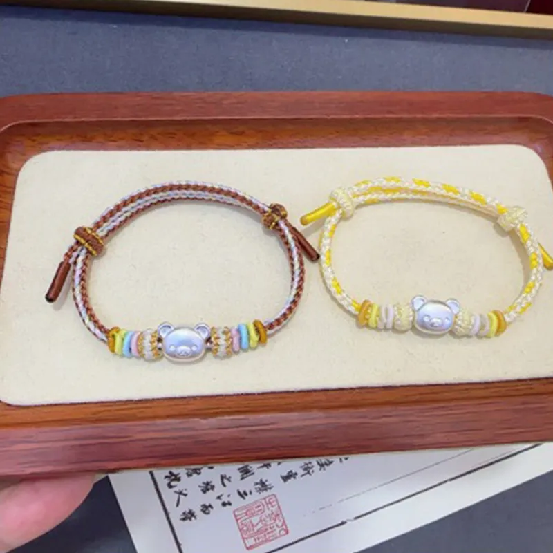 Qing Yi 999 Fine Silver Bracelets Unisex-10