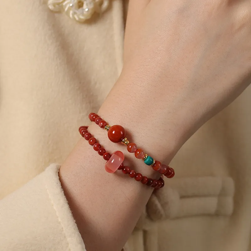 Qing Yi Jade Bracelets Unisex-5
