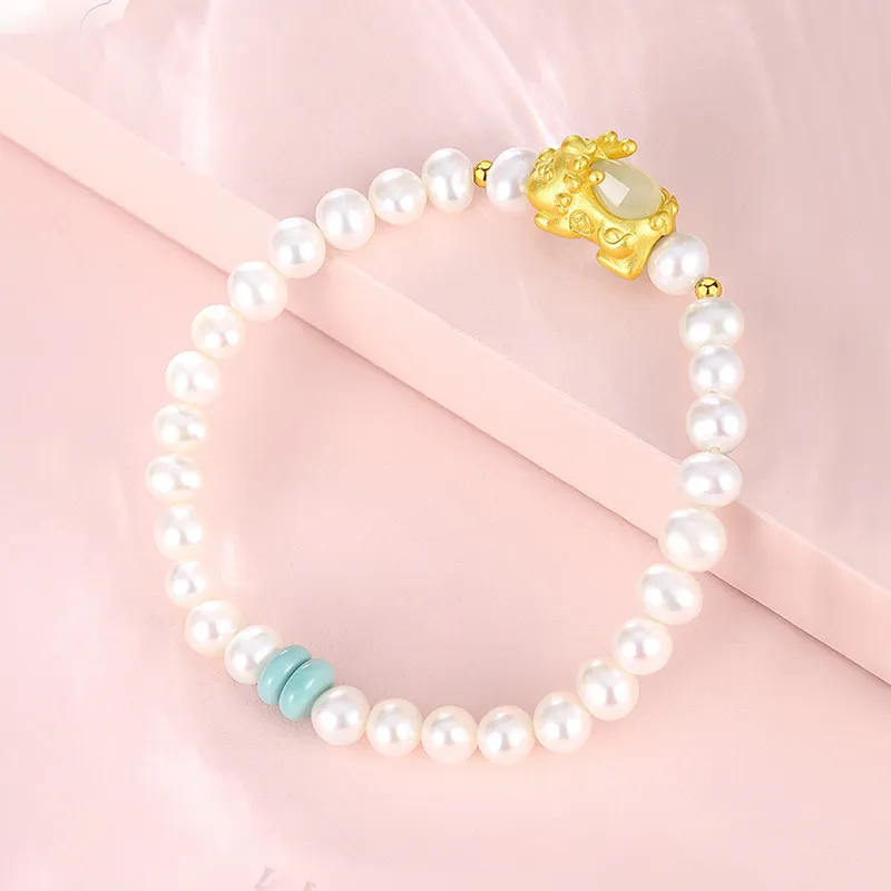 Qing Yi Freshwater Pearl Bracelets Women's-3