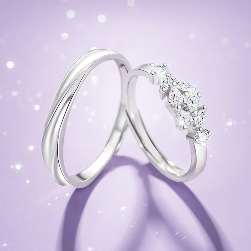 Qing Yi 999 Fine Silver Rings Unisex-1