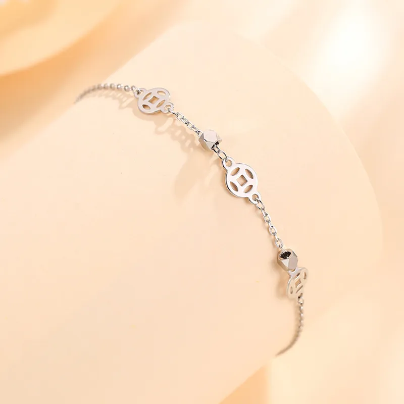 Qing Yi 925 Sterling Silver Anklets Women's-2
