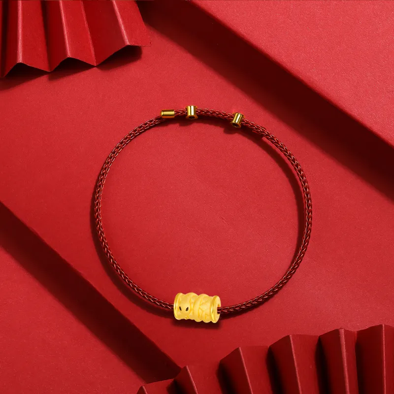 Qing Yi Gold Bracelet Unisex-2