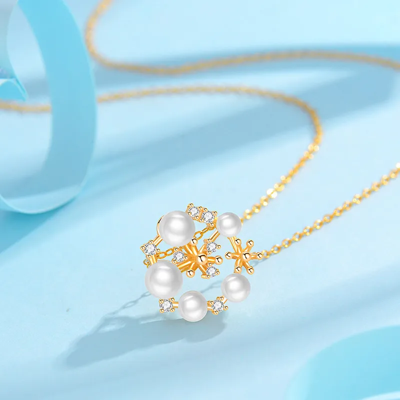 Qing Yi Freshwater Pearl Necklaces Women's-3