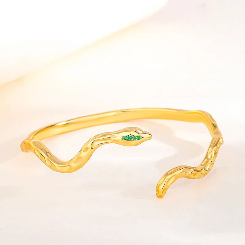 Qing Yi 925 Sterling Silver Bangles Unisex-2