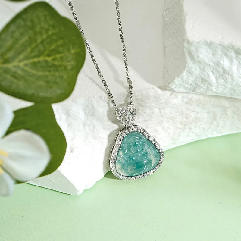 Qing Yi Ice Glutinous Necklaces Unisex-4