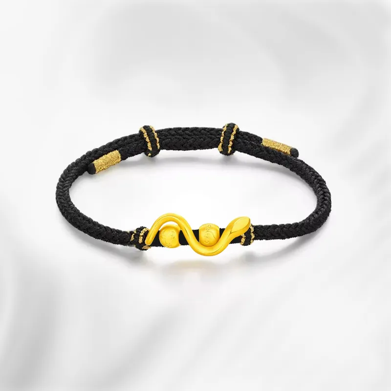Qing Yi Gold Bracelet Unisex-2