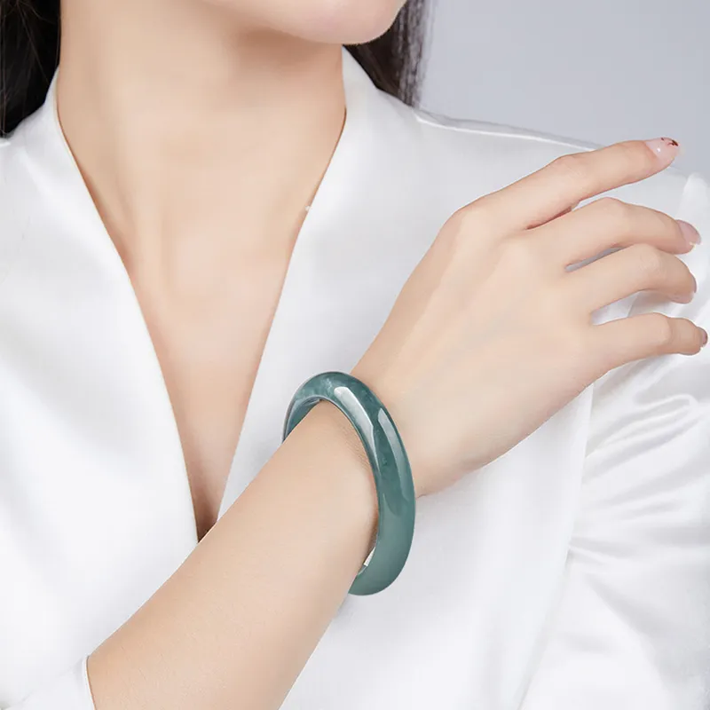 Qing Yi Bean Type Bangles Women's-2