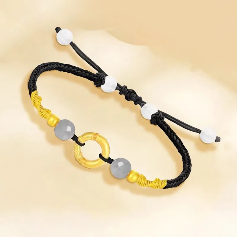 Qing Yi Gold Bracelet Unisex-4