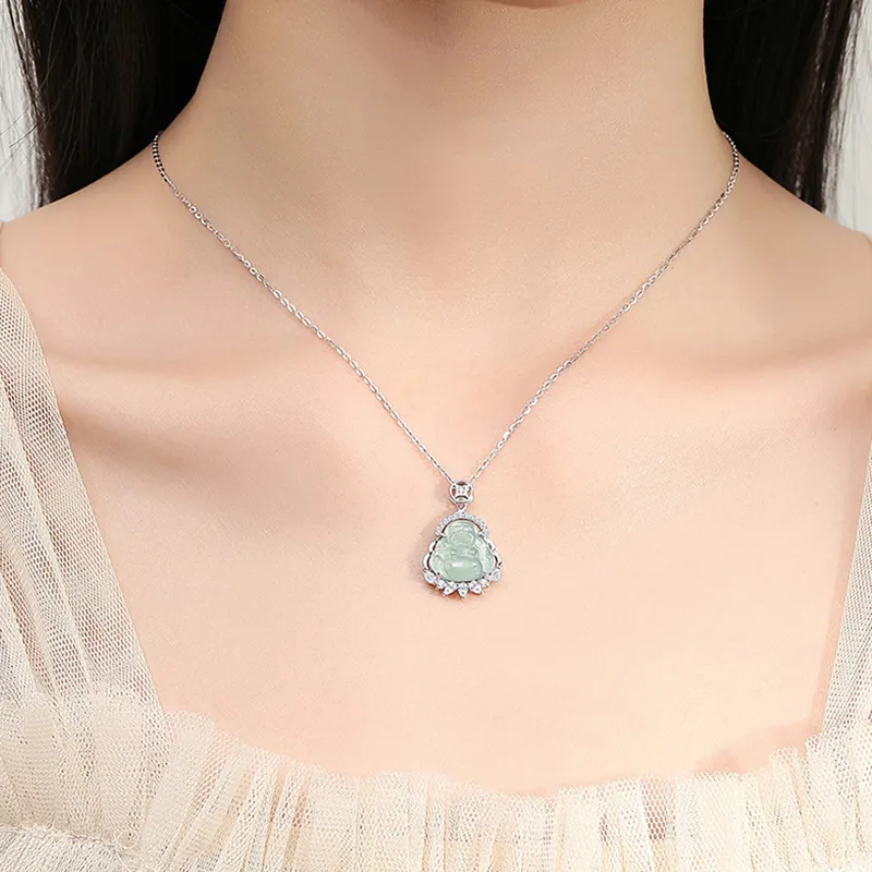 Qing Yi Ice Glutinous Necklaces Unisex-7