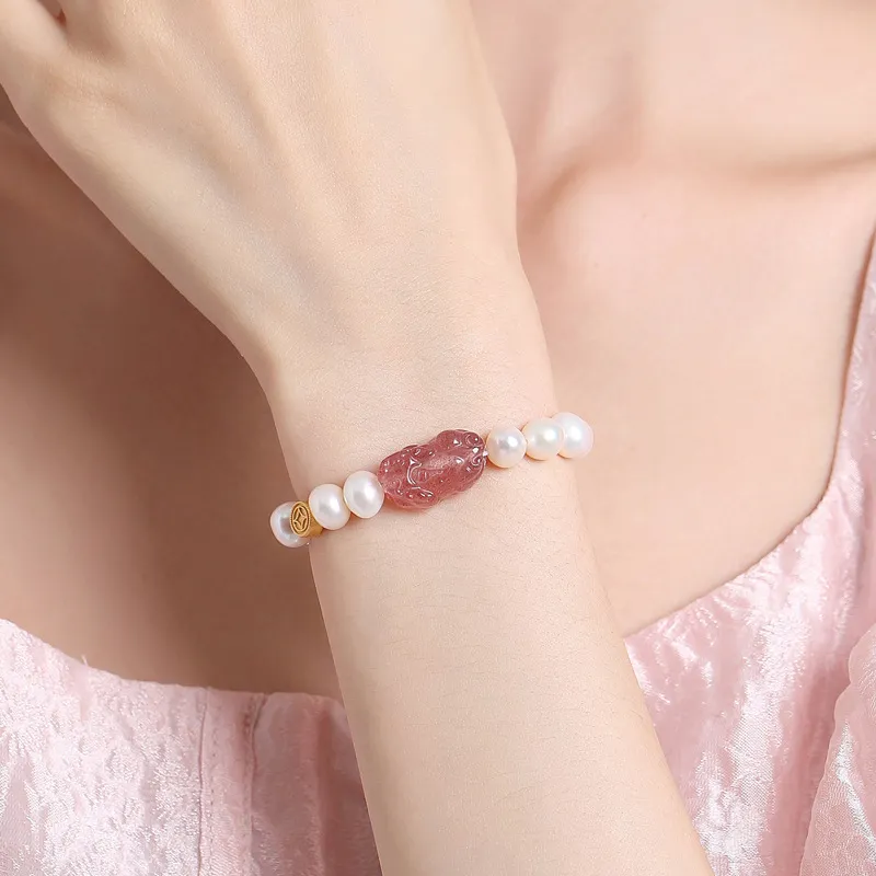 Qing Yi Freshwater Pearl Bracelets Women's-2