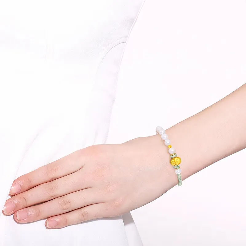 Qing Yi Gold Bracelet Unisex-1