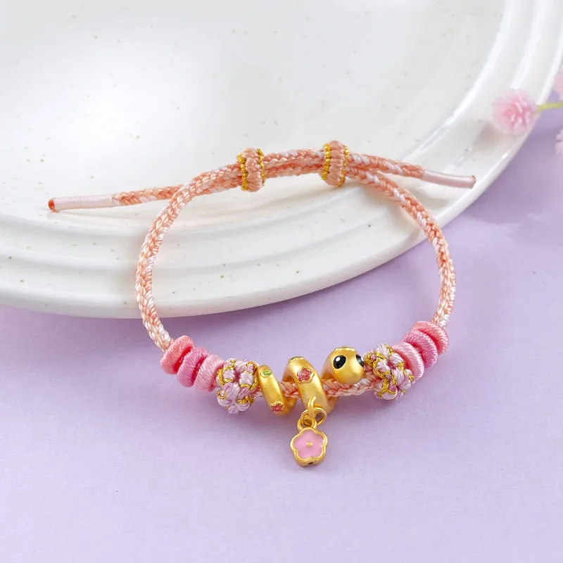 Qing Yi Gold Bracelet Unisex-3