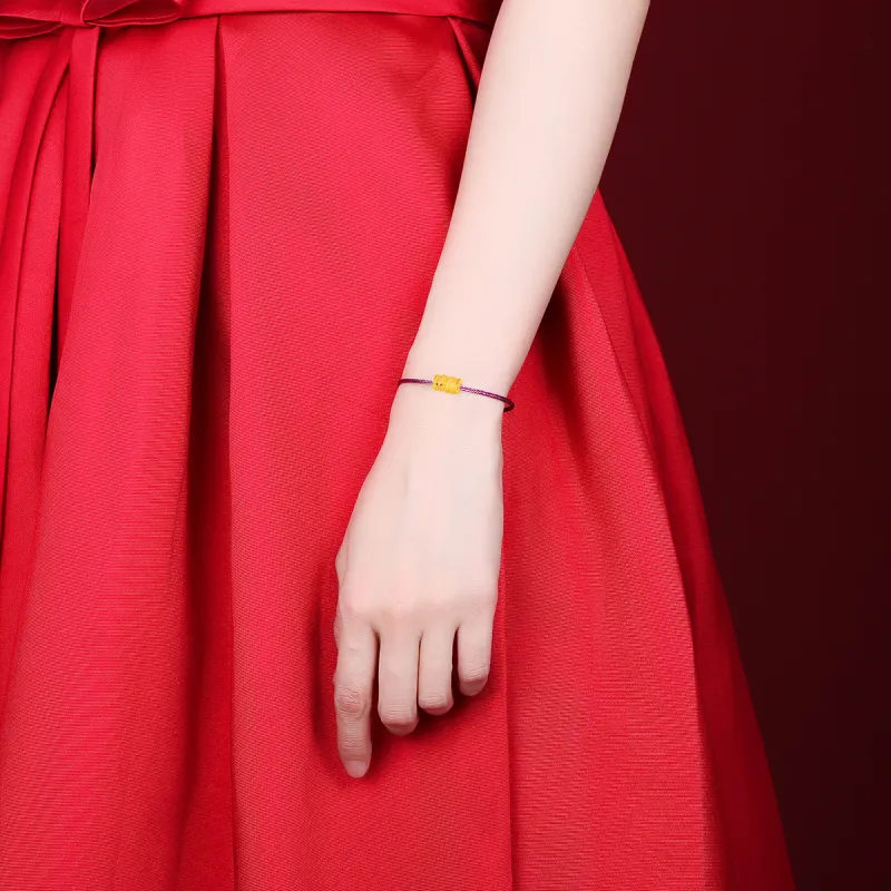 Qing Yi Gold Bracelet Unisex-3