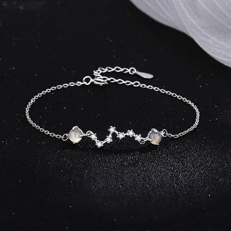 Qing Yi 925 Sterling Silver Bracelets Unisex-4