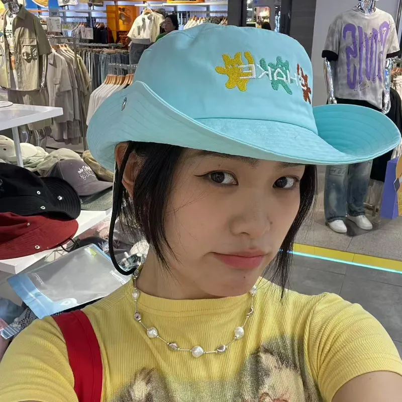 SLEEPYWALK Polyester Bucket Hats Unisex-1