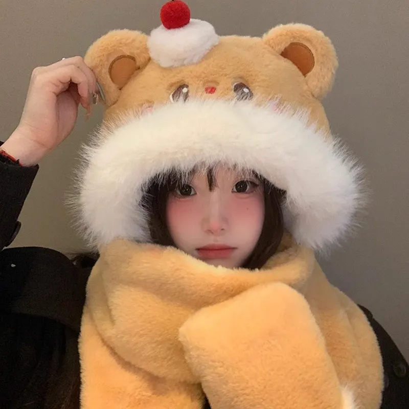 SLEEPYWALK Polyester Hoods & Plush Hats Women's-1