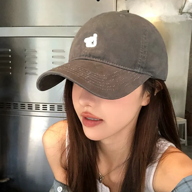 SLEEPYWALK Cotton Baseball Caps Unisex-8