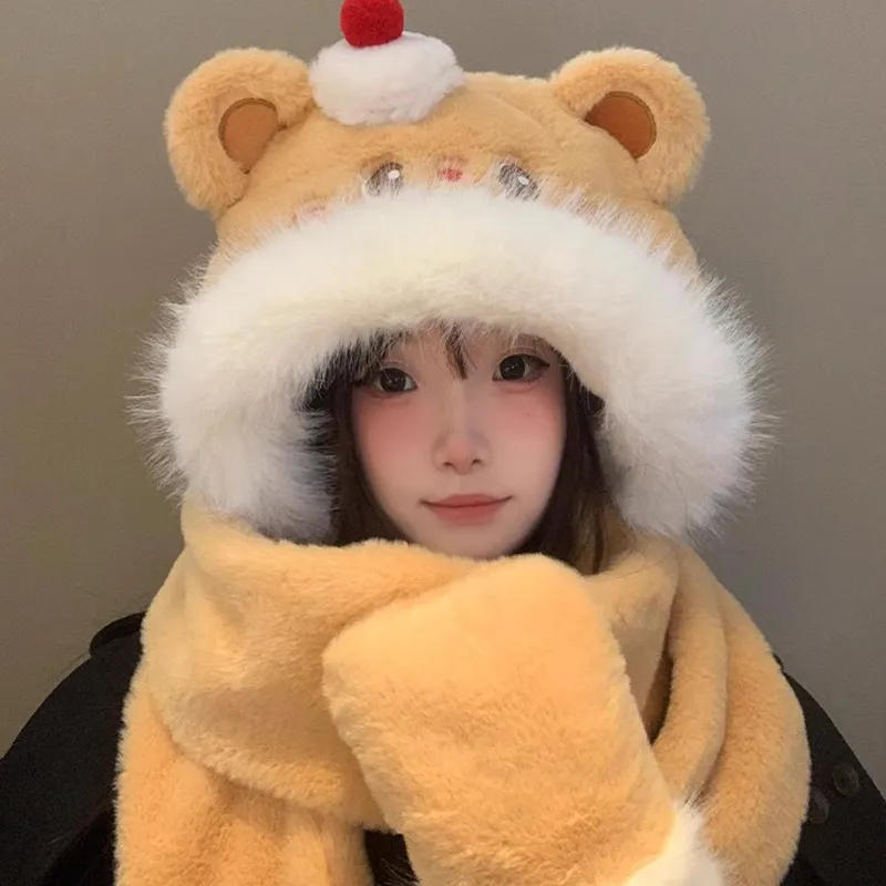 SLEEPYWALK Polyester Hoods & Plush Hats Women's-2