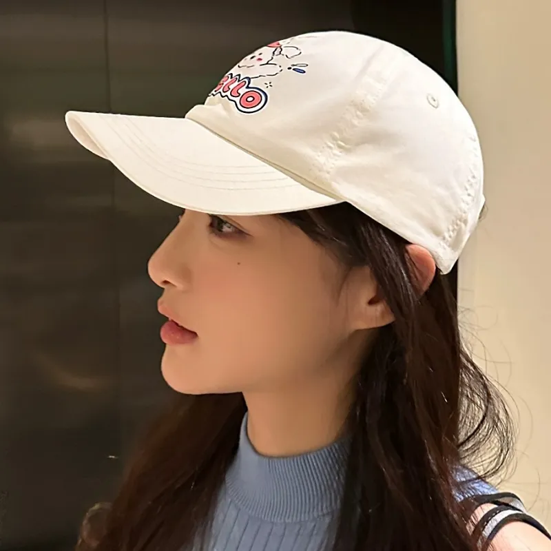 SLEEPYWALK Cotton Baseball Caps Unisex-3