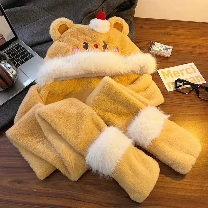 SLEEPYWALK Polyester Hoods & Plush Hats Women's-5