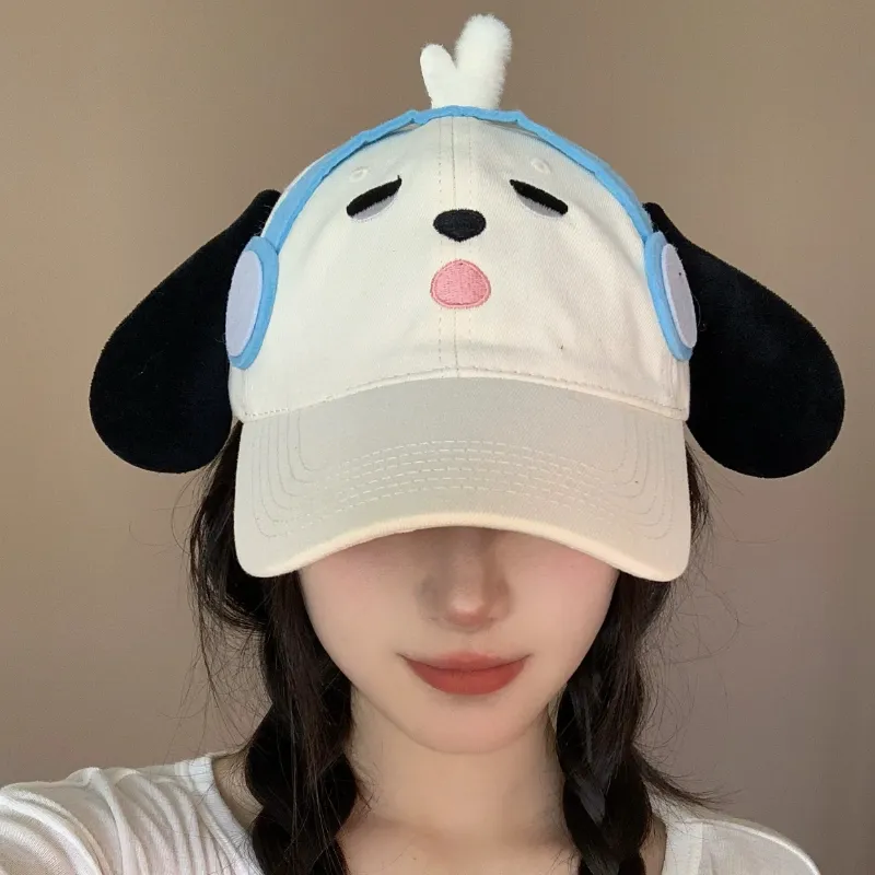 SLEEPYWALK Cotton Baseball Caps Unisex-3