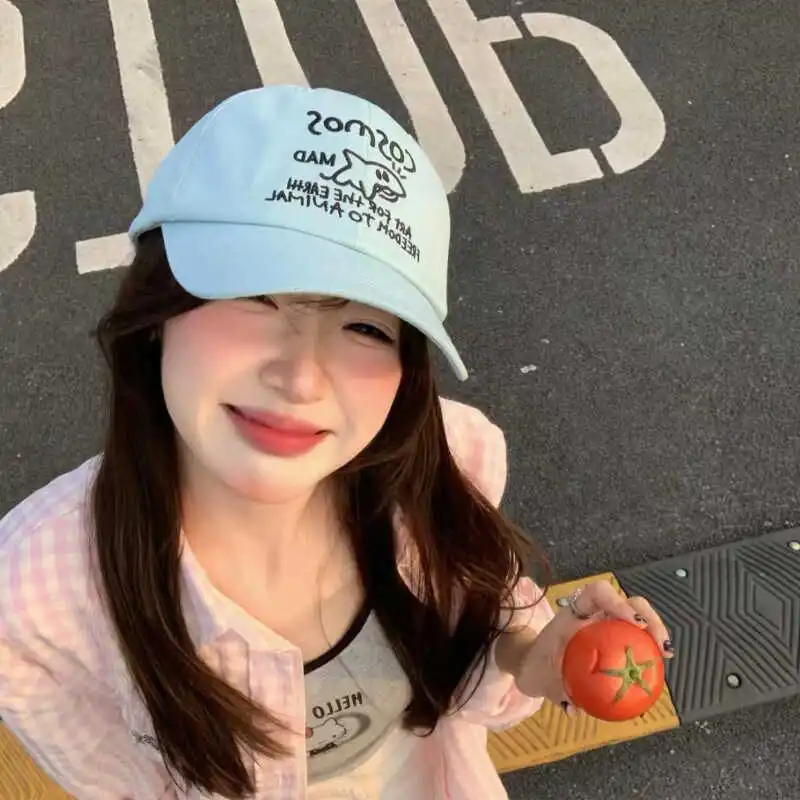 SLEEPYWALK Cotton Baseball Caps Unisex-3