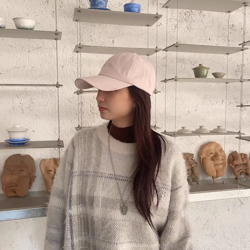 SLEEPYWALK Cotton Linen Blend Baseball Caps Unisex-7