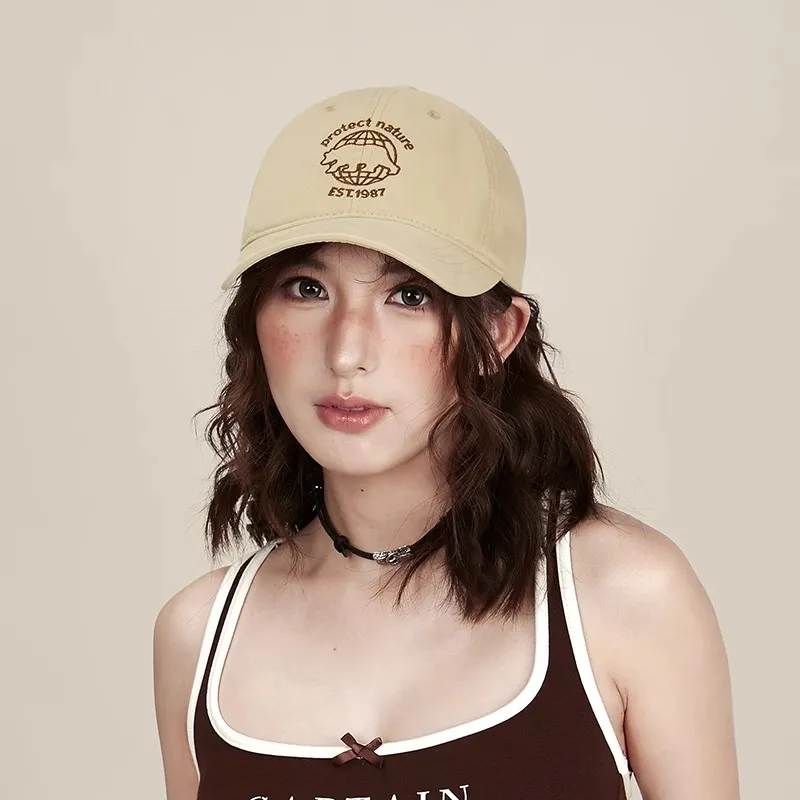 SLEEPYWALK Cotton Baseball Caps Unisex-3