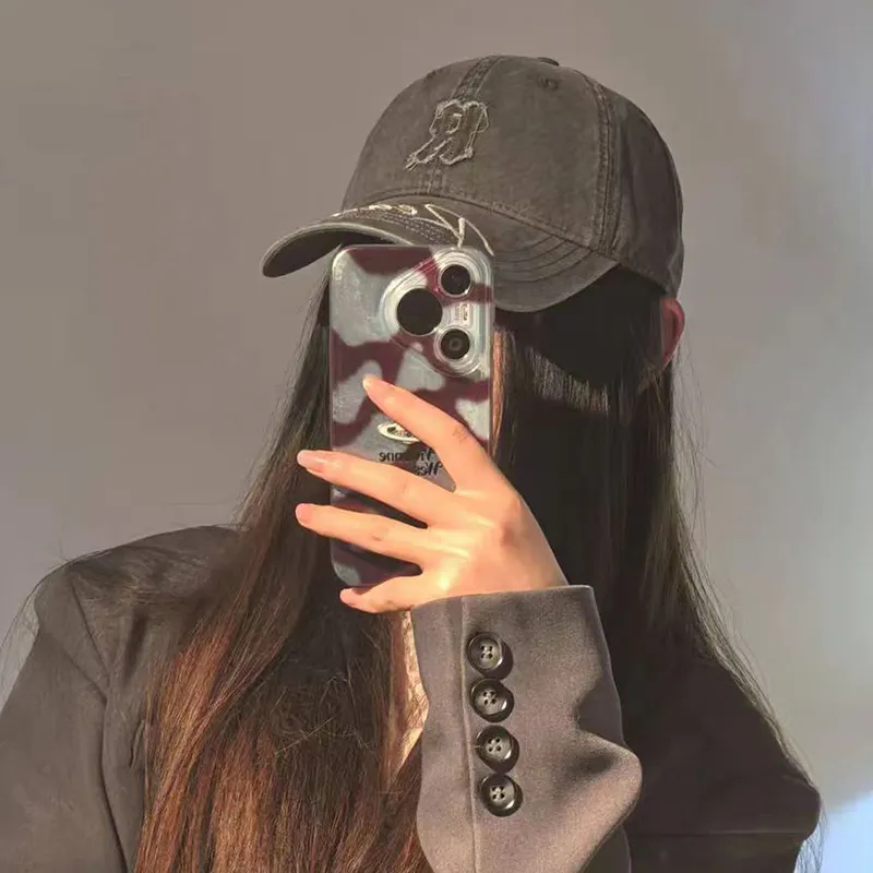 SLEEPYWALK Canvas Baseball Caps Unisex-2