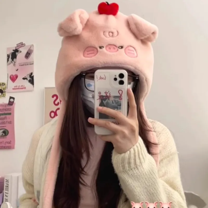 SLEEPYWALK Polyester Beanies Unisex-5