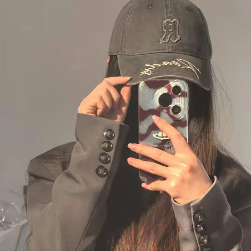 SLEEPYWALK Canvas Baseball Caps Unisex-3