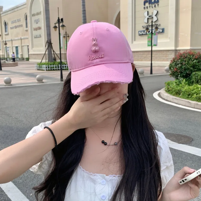 SLEEPYWALK Cotton Baseball Caps Women's-4