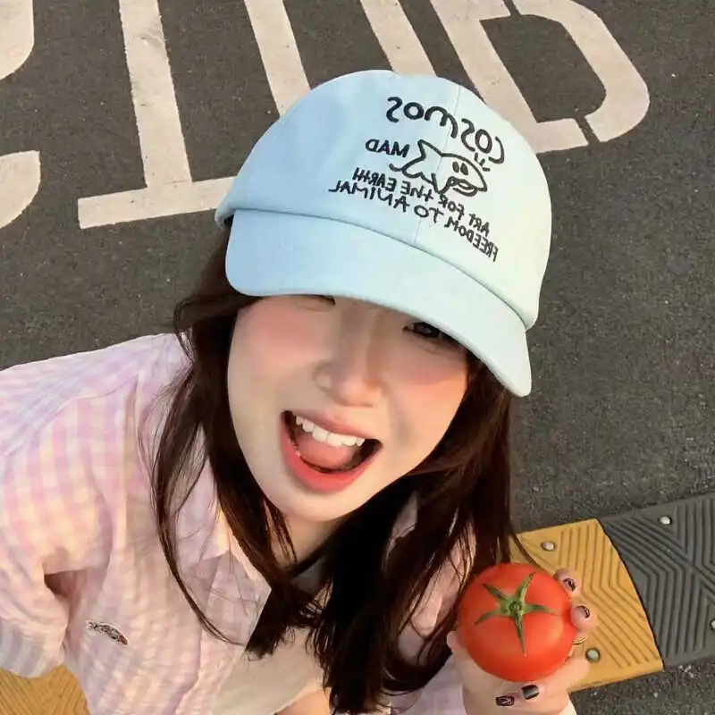 SLEEPYWALK Cotton Baseball Caps Unisex-4