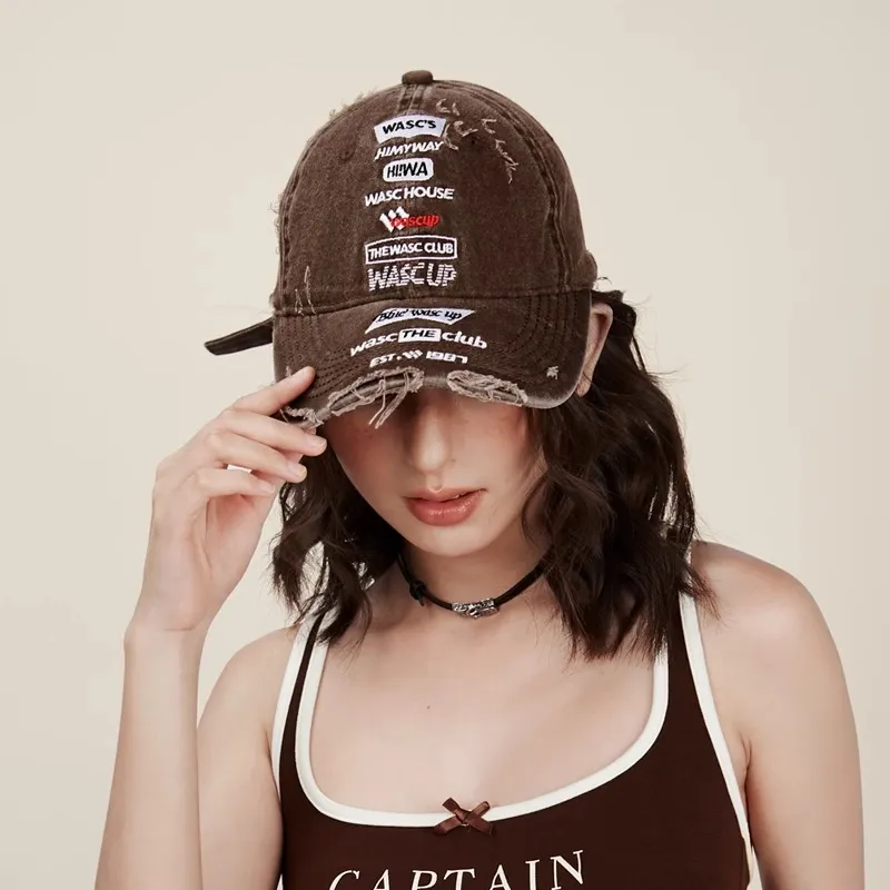 SLEEPYWALK Cotton Baseball Caps Unisex-3