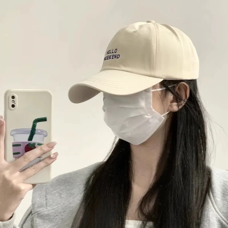 Ai Jiawei Cotton Baseball Caps Unisex-3