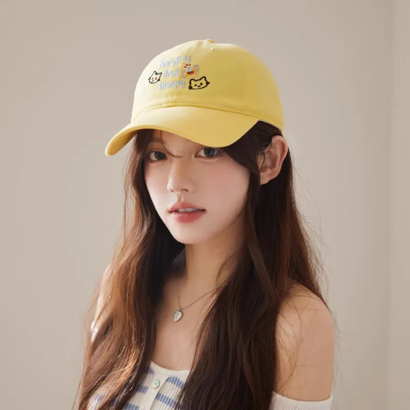 SLEEPYWALK Cotton Baseball Caps Unisex-2