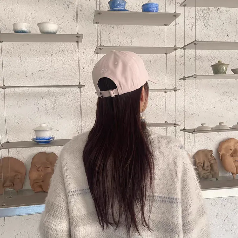 SLEEPYWALK Cotton Linen Blend Baseball Caps Unisex-5
