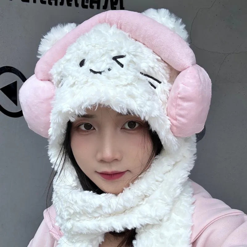 SLEEPYWALK Polyester Beanies Women's-1