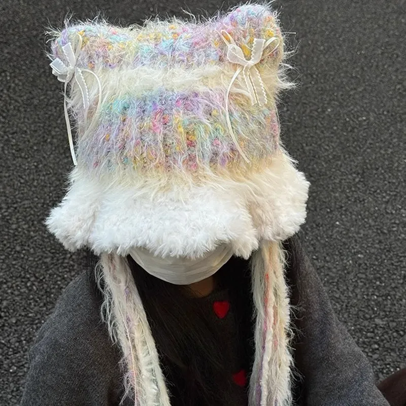 SLEEPYWALK Polyester Beanies Unisex-2