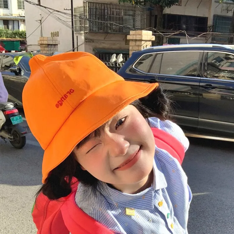 SLEEPYWALK Cotton Bucket Hats Unisex-4