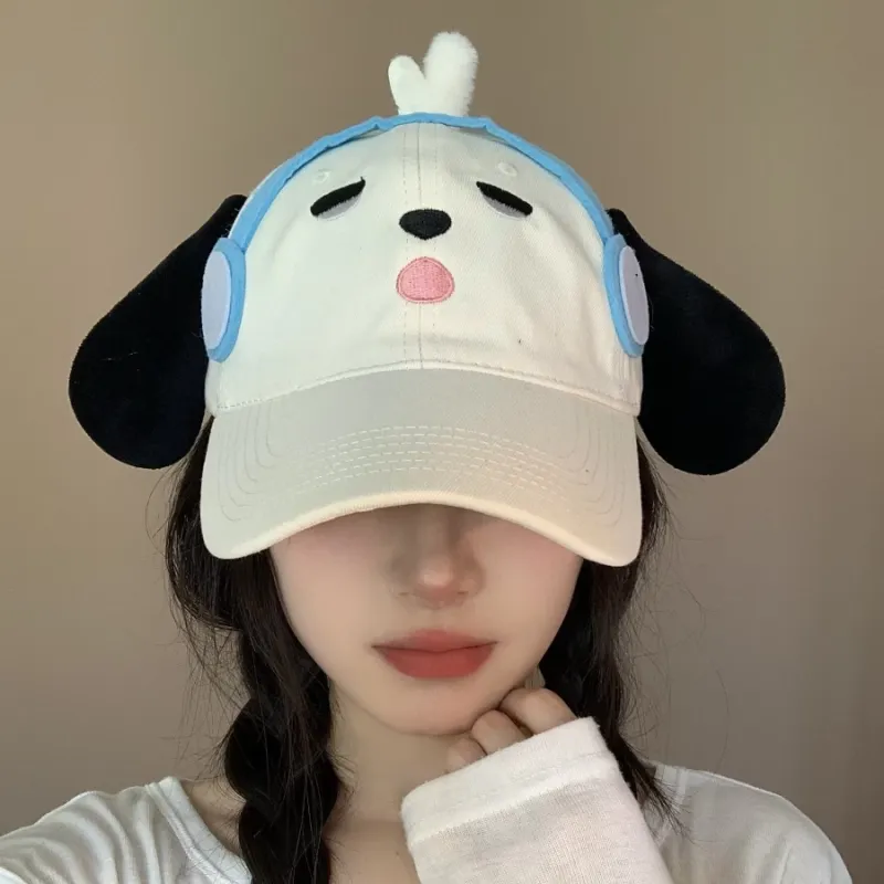 SLEEPYWALK Cotton Baseball Caps Unisex-1